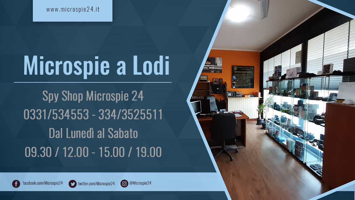 negozio microspie lodi